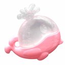 Ver imagem 2 de Mordedor Macio para Bebê - Baleia - Rosa - Pais e Filhos