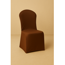 Ver imagem 1 de Capa Cadeira Plástico sem Braço, Bar, Restaurante e Eventos:marrom-escuro