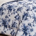 Ver imagem 3 de Coberdrom Casal King Winter 100% Algodão 01 Peça - Floral Azul