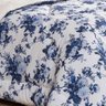 Coberdrom Casal King Winter 100% Algodão 01 Peça - Floral Azul - 3