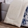 Coberdrom Casal King Winter 100% Algodão 01 Peça - Floral Azul - 2
