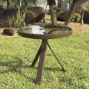 Ver imagem 4 de Kit Móveis para Piscina e Jardim Alumínio Tela Sling - 1 Mesa + 4 Poltronas + 1 Ombrelone + 2 Espreg