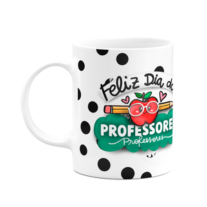 Caneca Professores - Feliz Dia do Professor - Prof Nota 10