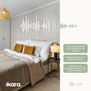 Ver imagem 4 de Kit 4 Painel Ikara de Madeira Ripado e Acústico - 270x32cm