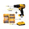 FURADEIRA PARAFUSADEIRA 1/2' 20V DCD780B + KIT BITS DEWALT - 1