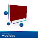 Ver imagem 6 de Cabeceira Estofada Moderna e Elegante para Cama de Casal 140 Eros Suede