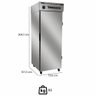 Armário de Controle de Fermentação Venâncio Crescepão Ac20t em Aço Inox 220v 500 Pães 17170 - 3