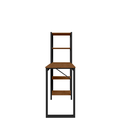 Ver imagem 5 de Escrivaninha Mesa Escritório Estudo Trabalho com Prateleira Canela