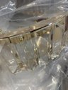 Ver imagem 4 de Lustre de Cristal Moderno Led 40w 3000k Metal Dourado 90cm Sindora
