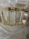 Ver imagem 5 de Lustre de Cristal Moderno Led 40w 3000k Metal Dourado 90cm Sindora
