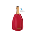 Ver imagem 4 de Cooler Térmico para Garrafa de Espumante Champagne Bolsa Gel Cor:vermelho