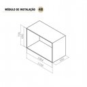 Ver imagem 2 de Escorredor de Louça para Armário com Bandeja Inox Masutti Copat 4384 - 1064 X 85 X 260 Mm