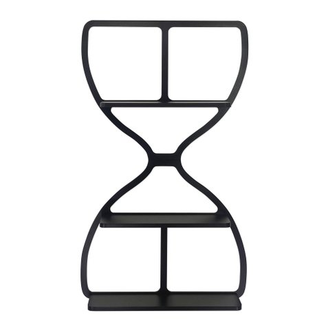 Estante Ampulheta Preto