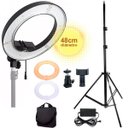 Ver imagem 3 de Iluminador Ring Light 18 48cm Tripé 2m Suporte Câmera Gt719
