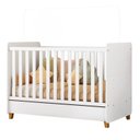 Ver imagem 3 de Berço Crescer 3 em 1 100% em MDF Branco