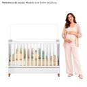 Ver imagem 6 de Berço Crescer 3 em 1 100% em MDF Branco