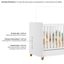 Ver imagem 7 de Berço Crescer 3 em 1 100% em MDF Branco