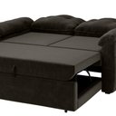 Ver imagem 7 de Sofá Cama 2 Lugares Casal 1,60 Mts Tifany Veludo Matrix Cor:veludo Marrom