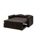 Ver imagem 6 de Sofá Cama 2 Lugares Casal 1,60 Mts Tifany Veludo Matrix Cor:veludo Marrom