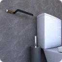 Ver imagem 3 de Porta Papel Higiênico de Parede Preto e Gold Empire