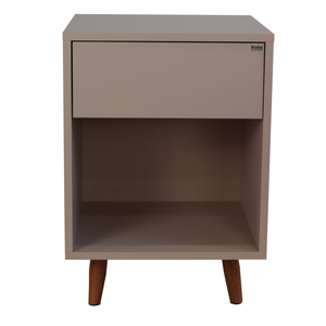 Mesa de Cabeceira 1 nicho 1 gaveta 400x550x400 Sal Rosa - Mdf Arauco