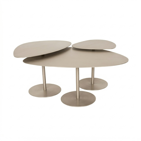 Conjunto Mesas de Centro Cor:Champanhe