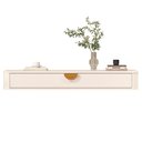 Ver imagem 3 de Aparador Suspenso Sala Buriti 120cm Offwhite - Rede Móveis