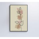 Ver imagem 4 de Quadro Abstrato Folhas 2 120x80 Cm Vidro Impresso