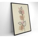Ver mais imagens de Quadro Abstrato Folhas 2 120x80 Cm Vidro Impresso