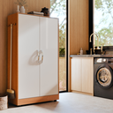 Ver imagem 1 de Mutiuso Any Organizador- Nature/off White- Mdf com Ganchos