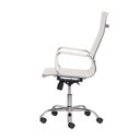 Ver imagem 7 de Kit Cadeira de Escritório Presidente Stripes + 2 Cadeiras Interlocutor Fixa Branca Office