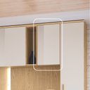 Ver imagem 2 de Guarda-Roupa Módulo Aéreo 1 Porta Elegance Marrom/Angelin/Blanc