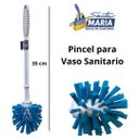 Ver imagem 4 de Kit Santa Maria Vassoura Rodo Escovão Lavatina Pa sem Cabo
