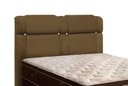 Ver imagem 1 de Cabeceira Duquesa para Cama Box 195cm Nobuck Marrom Taupe - Simbal