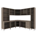 Ver imagem 4 de Armário de Cozinha Modulada Completa Fidelitá Paris 8 Peças 445cm 18 Portas 3 Gavetas com Tampo