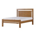 Ver imagem 2 de Cama Paris para Casal Imbuia Colchão Flex 128cm ou 138cm Madeira Maciça Pinus - Cavazotto 1079im