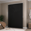 Ver imagem 1 de Persiana Vertical em Tecido Blackout Crisdan Largura 1,70 X 2,20 Altura Preto