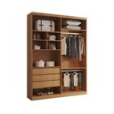 Ver imagem 2 de Closet Solteiro Fenix com 3 Gavetas e 8 Prateleiras Rufato