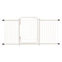 Ver imagem 2 de Portãozinho Pet Grade de Metalon Bebê Cachorro 165 a 170 Cm:branco