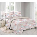 Ver imagem 1 de Kit Colcha Casal Evolution Patchwork 220X240cm - Azalea