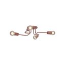 Ver imagem 1 de LUMINÁRIA PLAFON VOGUE 4 LAMP E27 ROSÊ - 3212 RSE