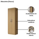 Ver imagem 5 de Armario Multiuso 2 Portas 170x52 Cm New Atacama Armoveis