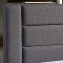 Ver imagem 2 de Cabeceira - Painel - Duo 06 - Linho Grafite 12932 - 168x68x07 Queen