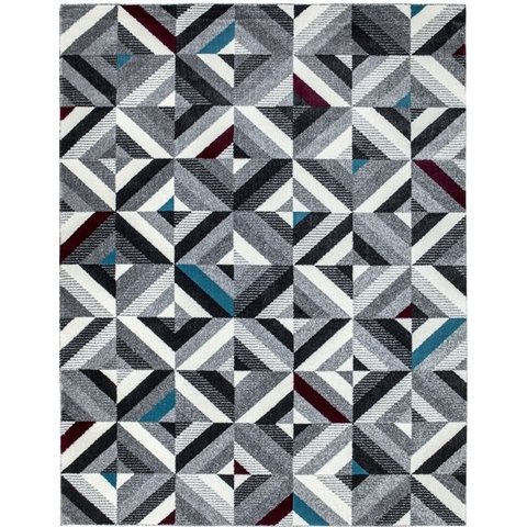 Tapete Hannes 200x250 Des 3a Cinza