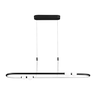 Pendente Nébula Preto e Branco (c)105cm (l)28cm 1x42w 3000k 2100lm - Dw006b - 1