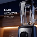 Ver imagem 3 de Liquidificador Oster Power Black Inox OLIQ510-127 750W 1,5L 5 Velocidades Preto 110V