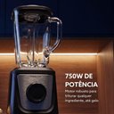 Ver imagem 5 de Liquidificador Oster Power Black Inox OLIQ510-127 750W 1,5L 5 Velocidades Preto 110V