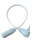 Extensao Eletrica Meio Metro 1 Tomada 10a Lat.fio 1,5mm Sfi Cod.413 - 1
