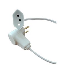 Extensao Eletrica Meio Metro 1 Tomada 10a Lat.fio 1,5mm Sfi Cod.413 - 3