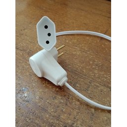 Extensao Eletrica Meio Metro 1 Tomada 10a Lat.fio 1,5mm Sfi Cod.413 - 2